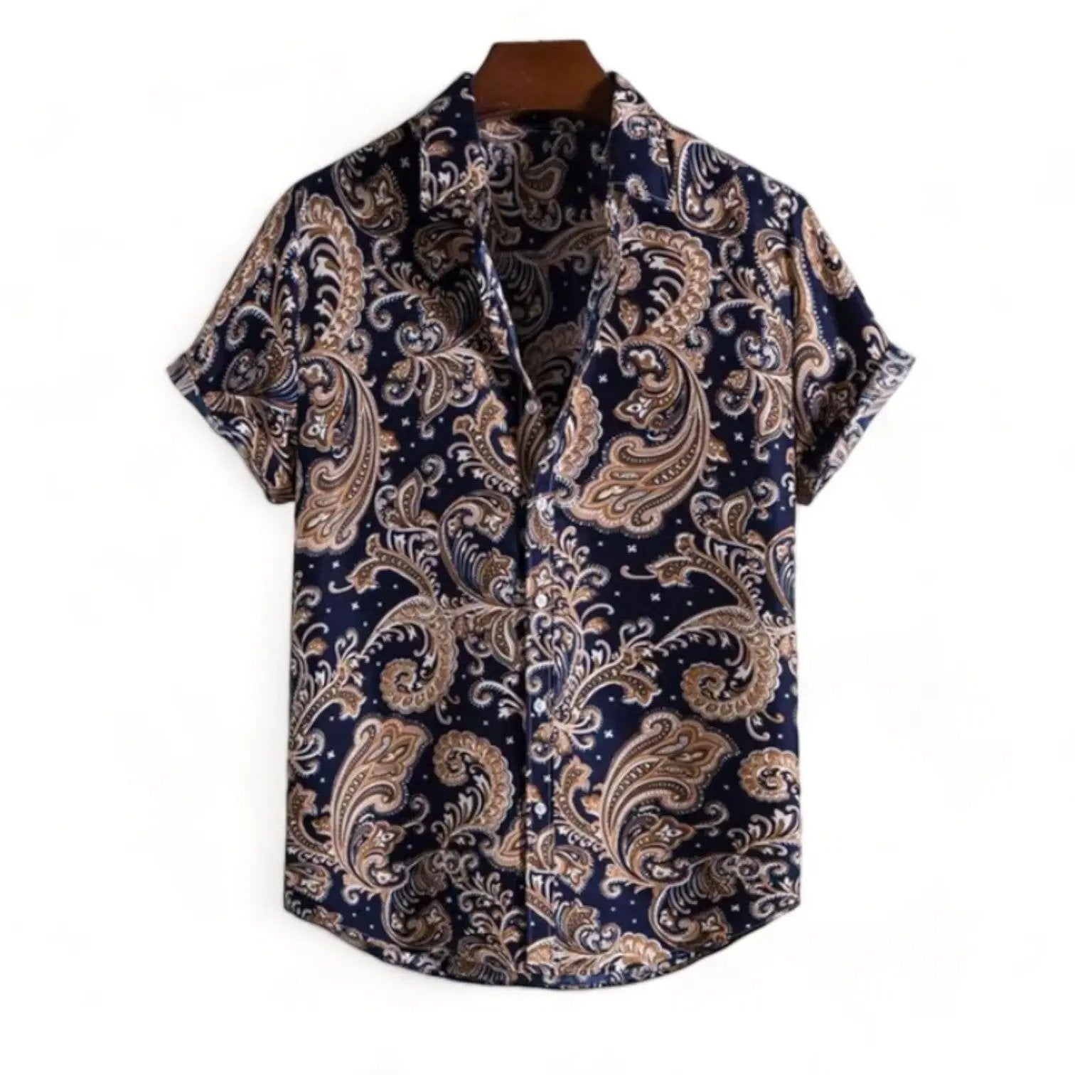 Short Sleeve Button Up Shirts - Shirt - Dan Flashes - Small - Short sleeve button up shirts - Dan Flashes